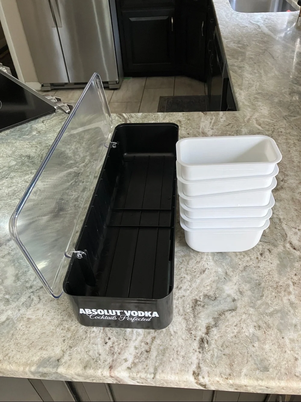 Absolut Vodka branded bar caddy